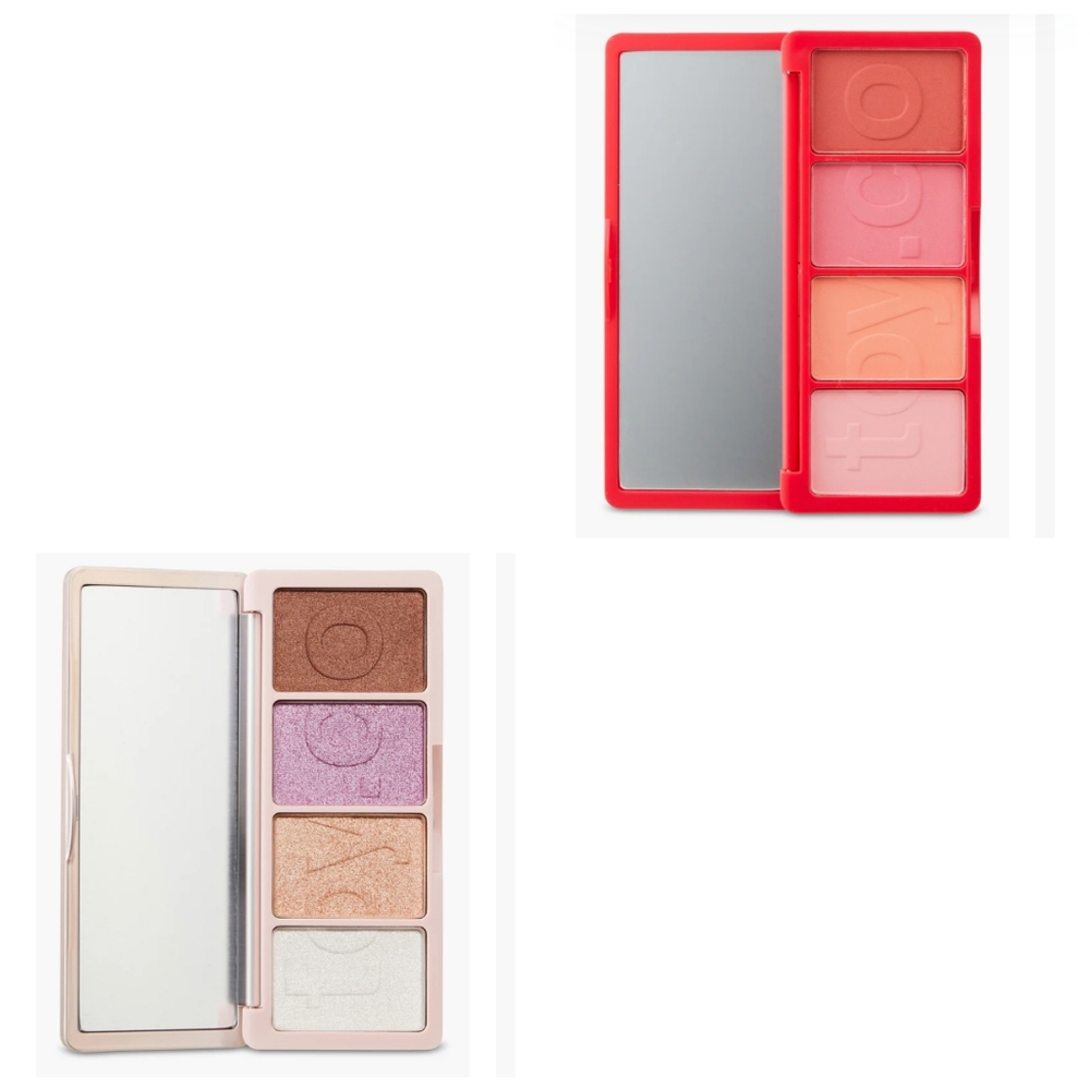 New Toyfactory Dream Set Highlighter Serum Palette Sunset Squalane Blush Palette